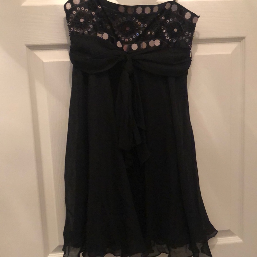 BCBGMaxAzria black party dress